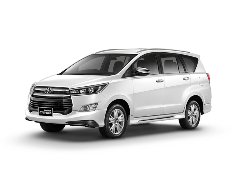 Hire Toyota Crysta in Udaipur